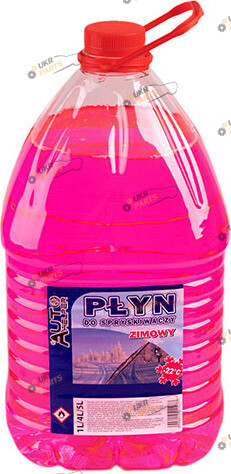 Жидкость омывателя готовая зимняя Vitol AUTO HELPER Bubble Gum -22 °C 4.5 л (51063)