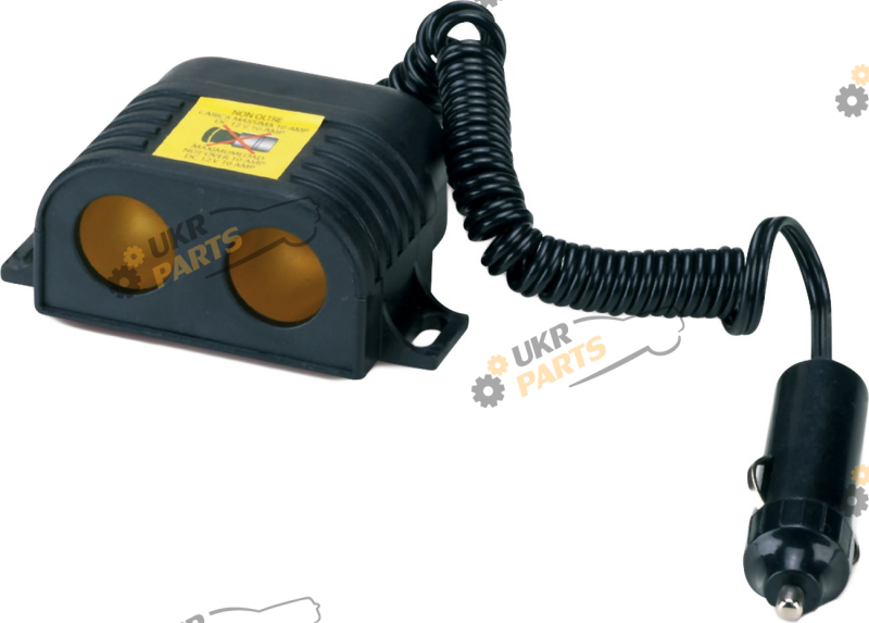 Разветвитель прикуривателя Bottari 2 в 1 12V/24V 