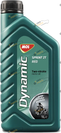 Моторное масло MOL DYNAMIC SPRINT RED 2T 1 л (13301146)