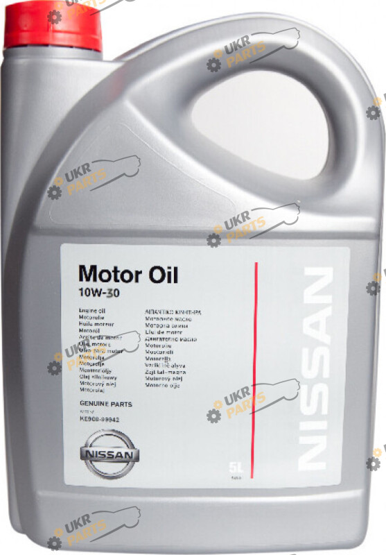 Моторное масло Nissan Motor Oil 10W-30 5 л (KE900-99940-RV)