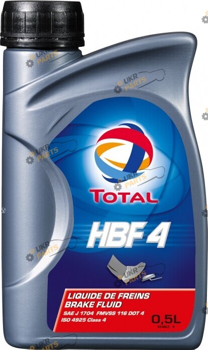 Тормозная жидкость Total DOT 4 Brake Fluid HBF 4 0.5 л (181942)