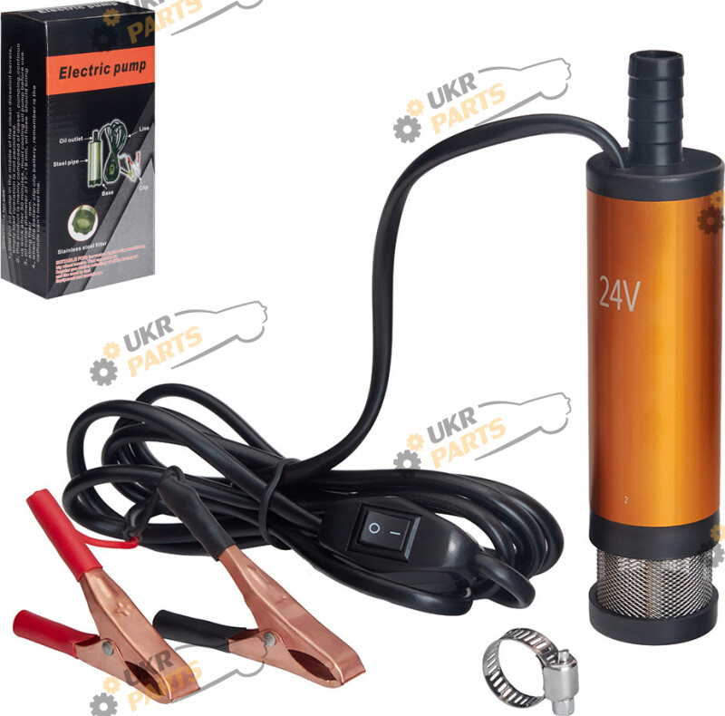 No Brand Насос для перекачування палива Fuel/Diesel Pump діаметр 40мм DC24V (67245)