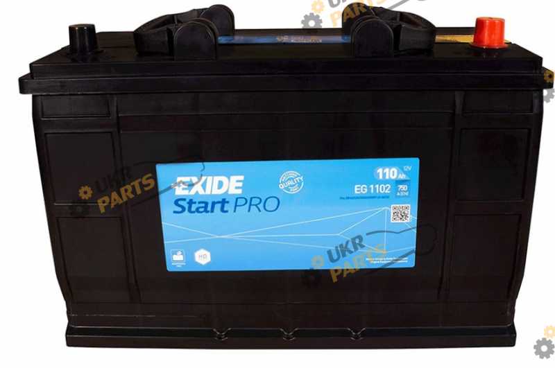 Грузовой аккумулятор Exide StartPro 110 Ач (EG1102)