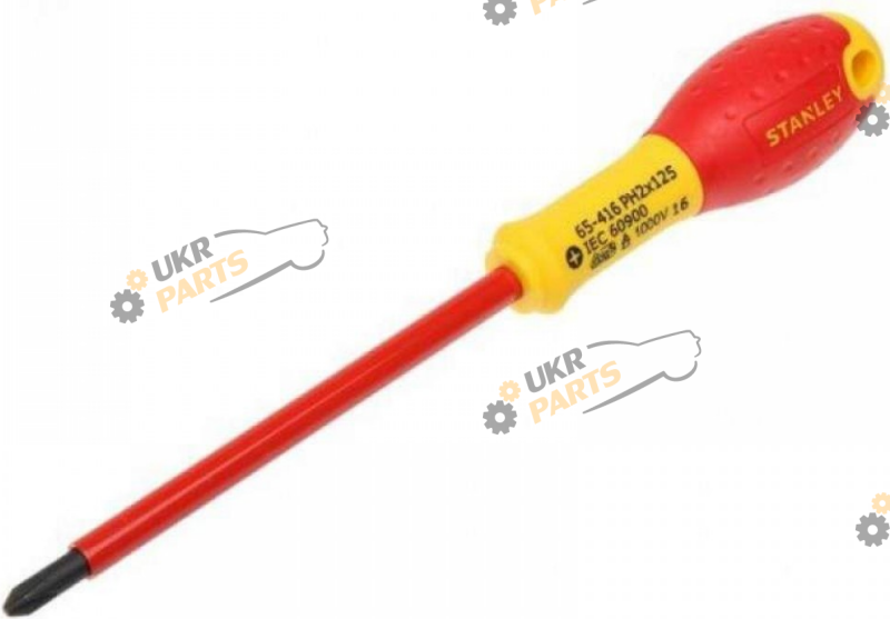 Отвертка Stanley FatMax с изоляцией VDE PH2 x 125 мм 1 шт (0-65-416)