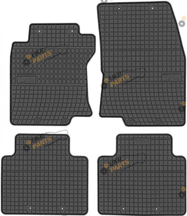 Коврики в салон Elegant Nissan X-Trail 2014-2020 с бортом 1 см (200 458)