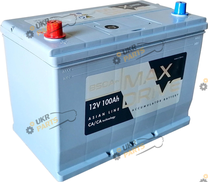 Автомобильный аккумулятор Max Drive ASIA SMF (+/-) EN850 N50 100 Ач (СТ-00145922)