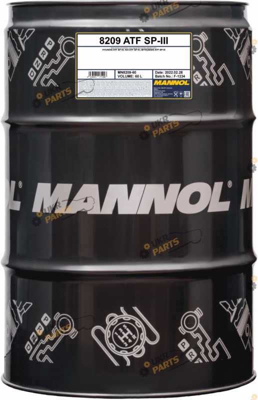 Масло трансмиссионное Mannol O.E.M. for Toyota Lexus 60 л (MN8209-60)