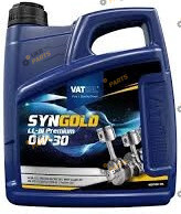 Моторное масло Vatoil SynGold LL-III 0W-30 4 л (50933)