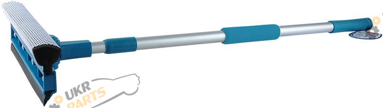 Водосгон для мытья стекол Bi-Plast с телескопической ручкой (BP-45)