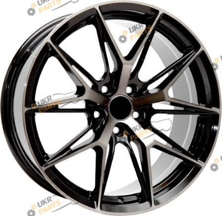 Литой диск Replica Toyota CN743 (black front polished black coating) R18 (1001988640)