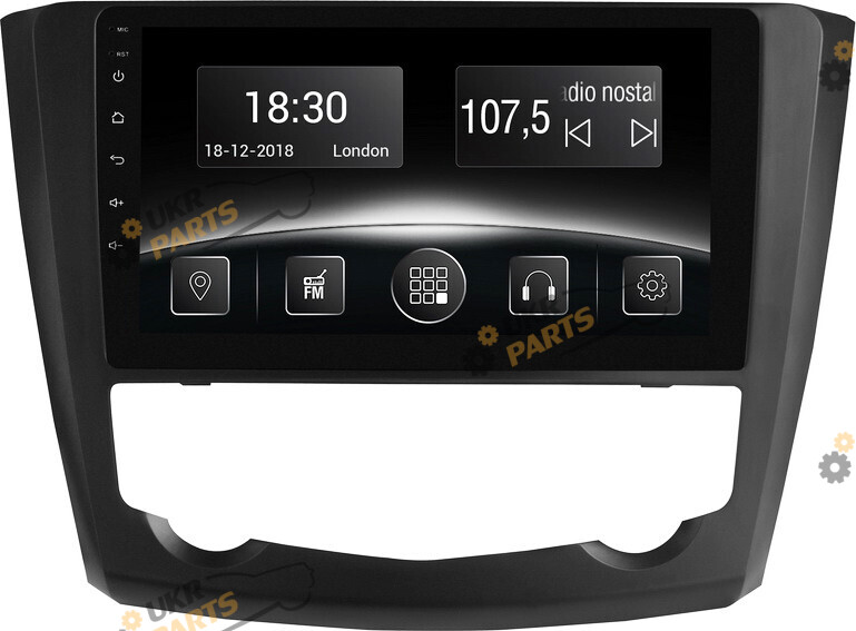 Штатная автомагнитола Gazer CM6510-CMF Renault (26601)