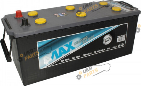 Грузовой аккумулятор 4Max ECOLINE, L+ 800А 145 Ач (0608031004Q)