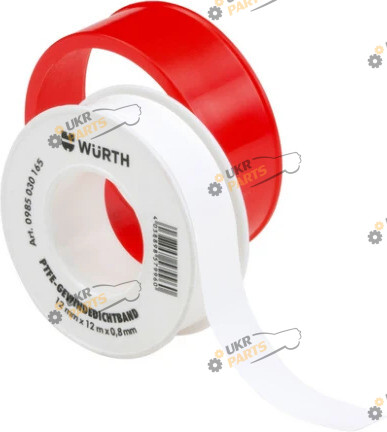 Лента-герметик Wurth З PTFE 12 м / 12 мм (0985030165)