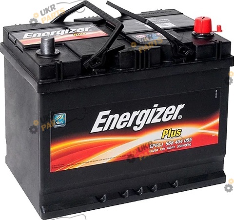 Автомобильный аккумулятор Energizer PLUS (EM63-L2) 550 А 68 Ач (568404055)