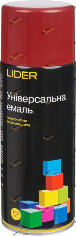 Аэрозольная краска LIDER 3011 вишневая 400 мл (3011-400 вишнёвая)