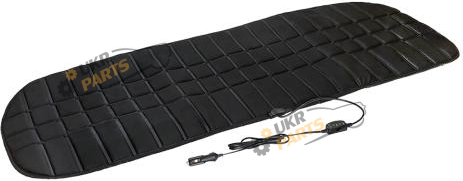 Накидка для сидений Elegant с подогревом 2V 35/45W 127*48см черные (EL 100 603 BK)