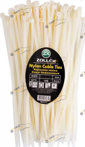 Набор стяжек Zollex 100 штук 4,5*200 (3056153)
