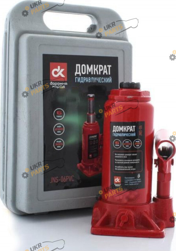 Бутылочный Домкрат Дорожная карта 6 т Гидравлический (JNS-06PVC)