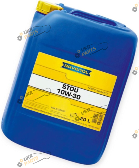 Моторное масло Ravenol STOU тракторное 10W-30 20 л (1310100-020)