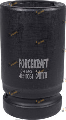 Головка ударная Forcekraft квадрат 1