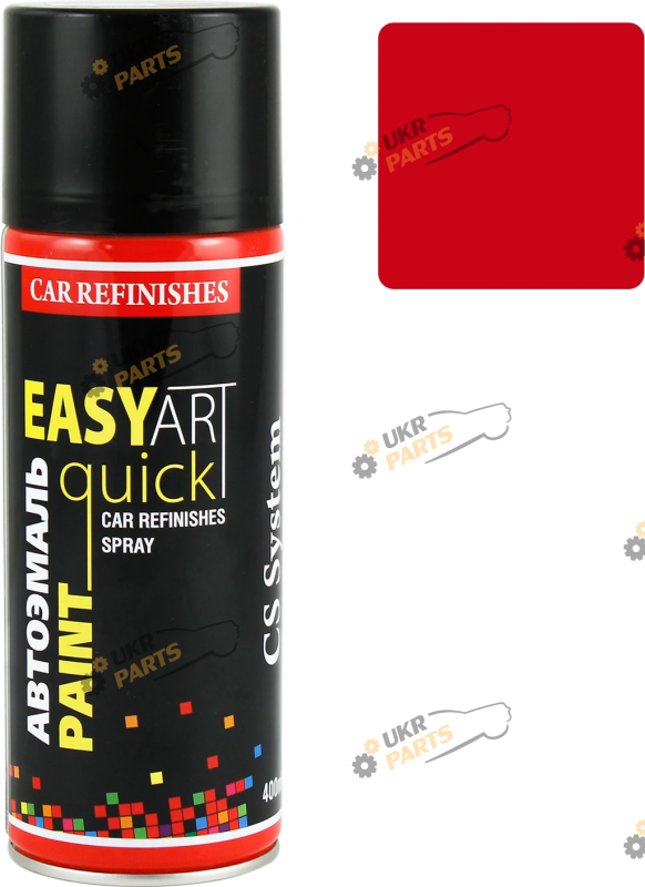 Аэрозольная краска CS System Easy Art Quick Paint 309 Гренадер красный глянцевый 400 мл (CS1309)