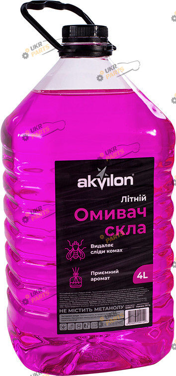 Жидкость омывателя готовая летняя Akvilon Summer 4 л (AKVILONSUMMER4L)