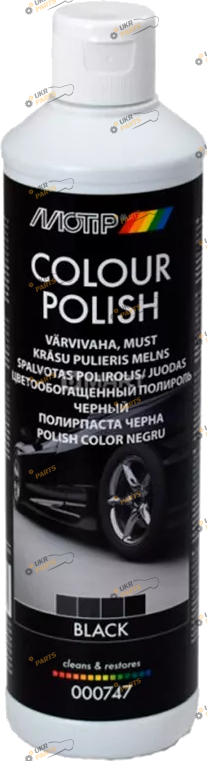 Полироль для кузова Motip Colour polish black 0.5 л (000747)