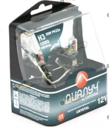 Галогеновая лампа Диалуч Crystal 55W H3 2 шт (12553 Crystal)