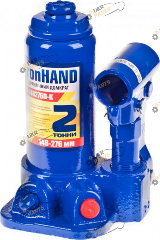 Бутылочный Домкрат Vitol 2 т IRON HAND телескоп Гидравлический (IH-148276D-K )