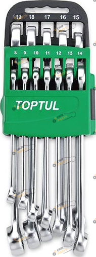 Набор комбинированных ключей Toptul 8 мм 12 шт (GSAW1201)
