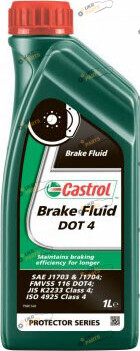 Тормозная жидкость Castrol DOT 4 BRAKE FLUID 1 л (RB-CBFDT4-12X1L)