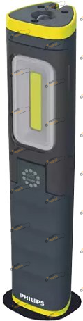 Ручной фонарь Philips Xperion 6000 LED WSL Pillar с крючком (X60PILLX1)