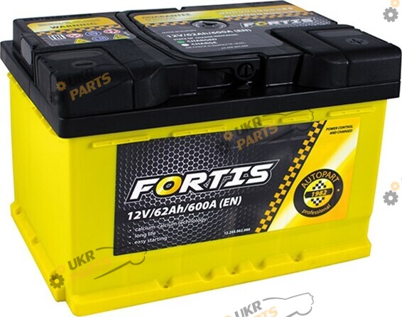 Автомобильный аккумулятор Fortis (0) Euro 62 Ач (FRT62-00)