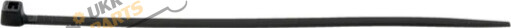 Стяжка Wurth 1 штука чорний 4,8x360 (0502161)