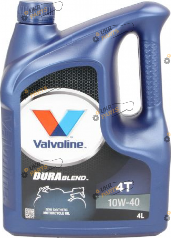 Моторное масло Valvoline DuraBlend 4T 10W-40 4 л (DURABLEND4T10W404L)