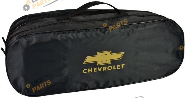 Сумка органайзер Poputchik Chevrolet чорна розмір 50 х 18 х 18 см 16 л (03-018-2Д)