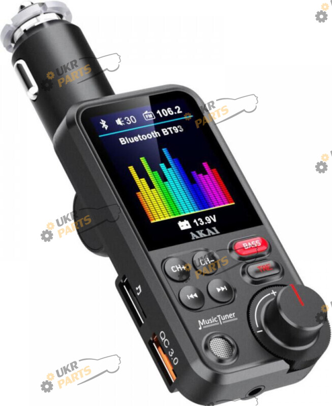 FM Трансмиттер Akai FMT-93BT (31193)