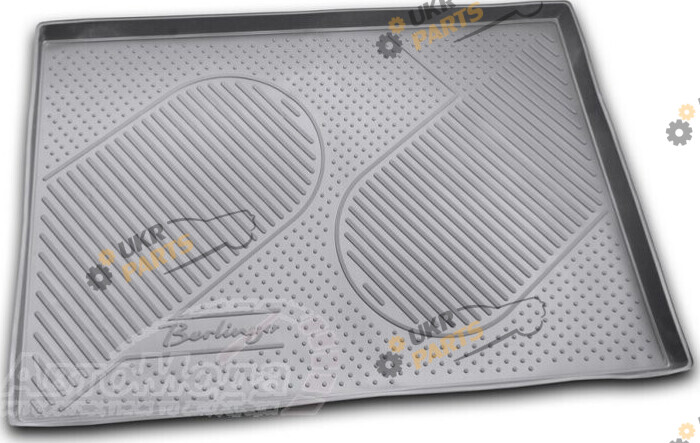 Резиновый коврик в багажник Novline Citroen Berlingo B9 (C000000015)