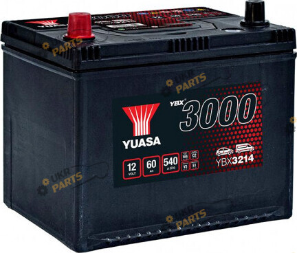 Автомобильный аккумулятор Yuasa SMF Battery Japan YBX3214 60 Ач (YBX3214)