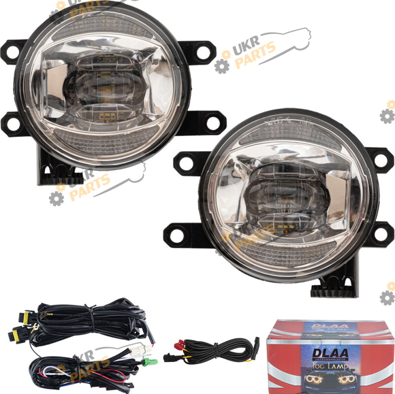 Фара противотуманная DLAA 9 Вт Toyota Cars (TY-8032-LED 2в1)