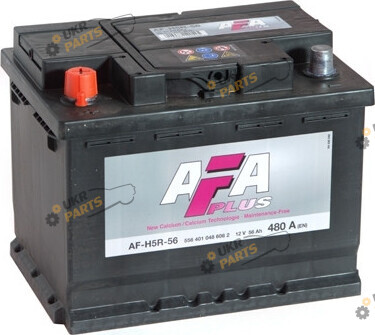 Автомобильный аккумулятор AFA L+ 480 A 56 Ач (556 401 048)