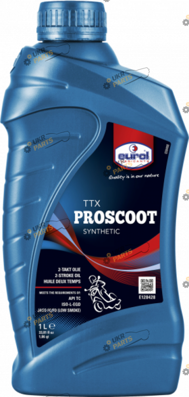 Моторное масло Eurol TTX ProScoot 2T 1 л (001771)