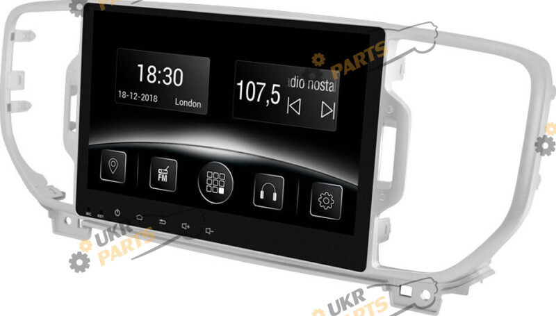 Штатная автомагнитола Gazer CM5509-QL Kia (27279)