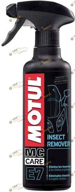 Очиститель для удаления пятен от насекомых Motul E7 Insect Remover 0.4 л (103002)