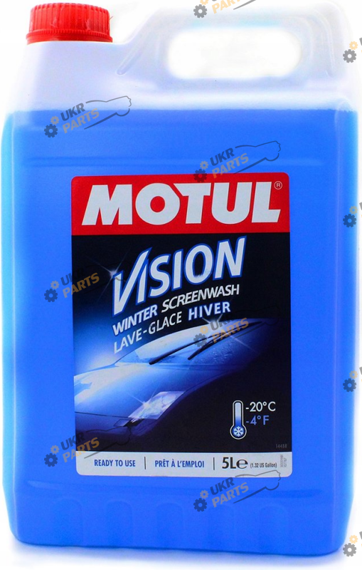 Жидкость омывателя готовая зимняя Motul Vision Winter -20 °C 5 л (106456)