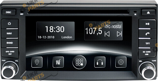 Штатная автомагнитола Gazer CM6006-L10 Nissan (25032)
