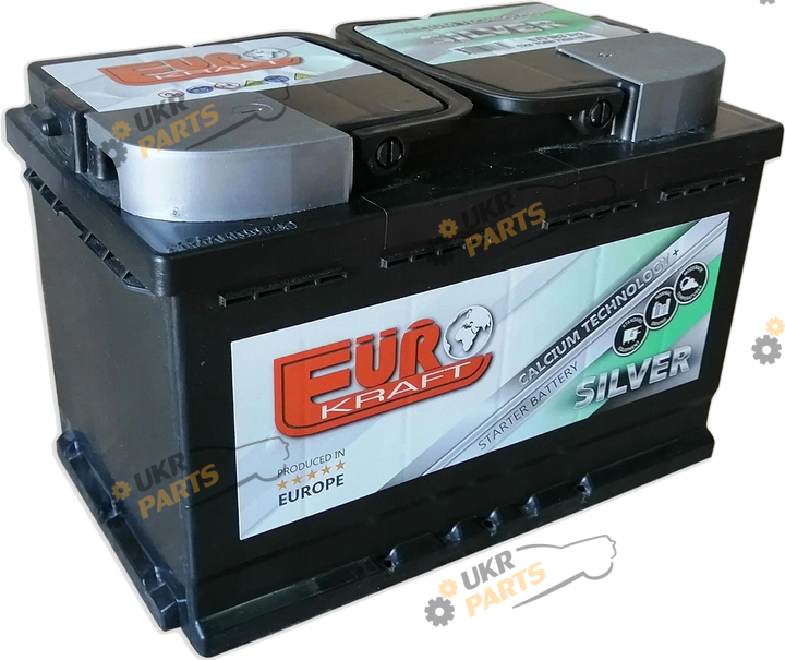 Автомобильный аккумулятор Monbat EUROKRAFT SILVER (-/+) EN720 75 Ач (СТ-00147095)