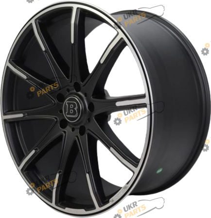 Литой диск Replica Mercedes 8124 Brabus Matt Black R20