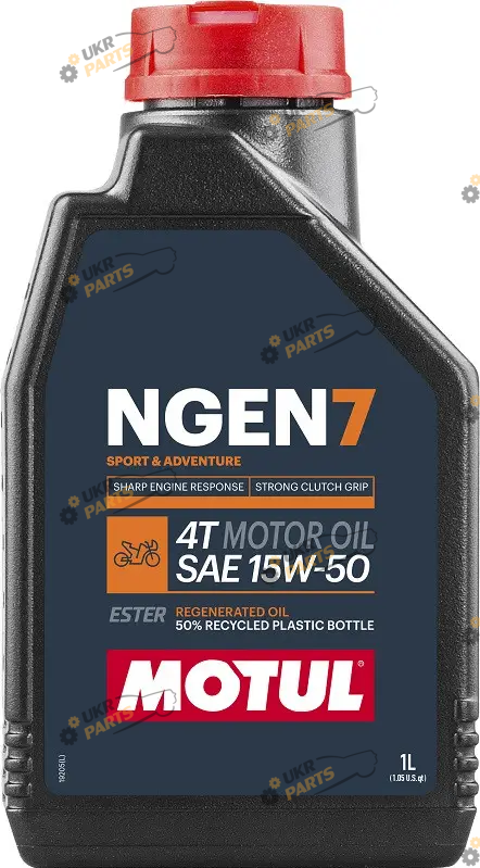 Моторное масло Motul NGEN 7 4T 15W-50 1 л (839801)