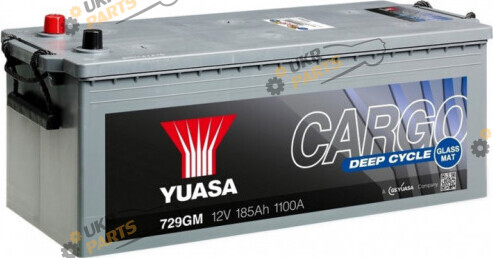 Грузовой аккумулятор Yuasa Cargo Deep Cycle Battery 185 Ач (729GM)